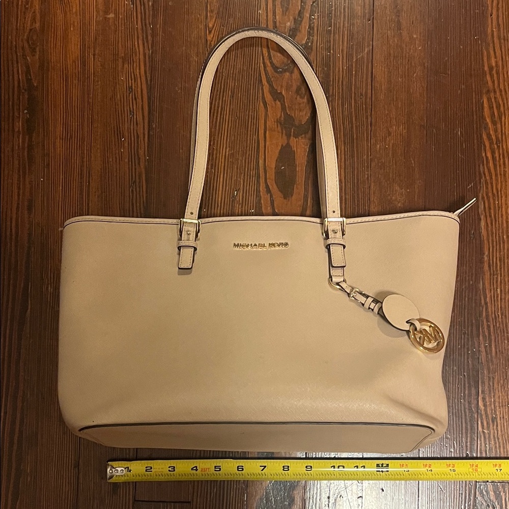 Michael Kors Beige Tote Bag